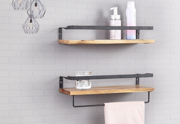 Levede Wall Mount Floating Shelf Rack - Two Options Available