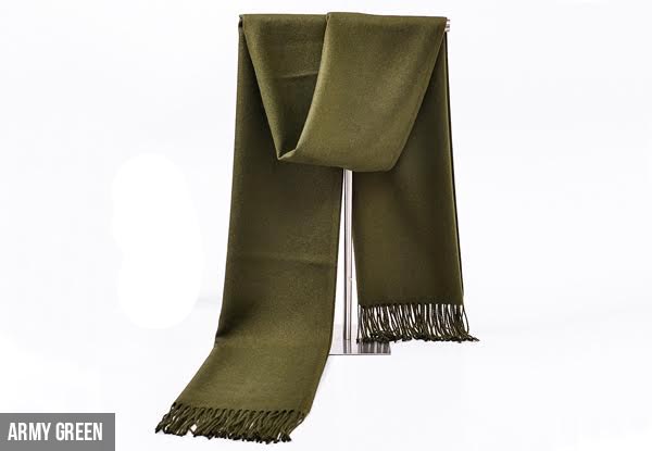 Cashmere Winter Scarf - Six Colours Available