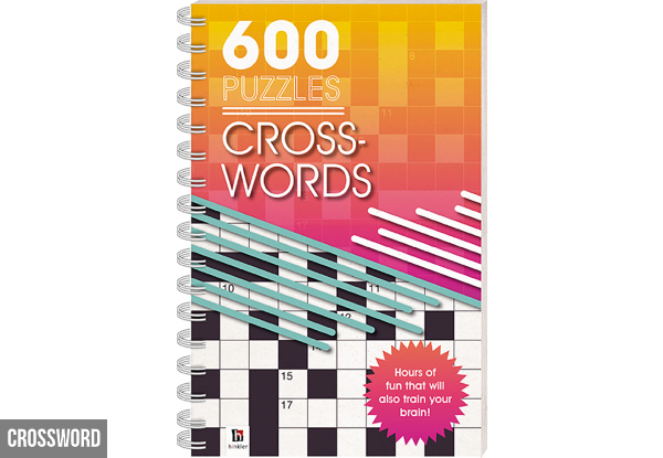 600 Puzzles Activity Book - Two Options Available