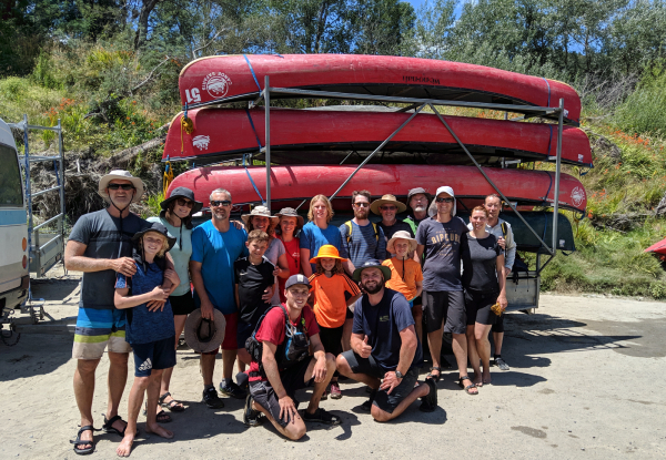 Four-Day Canoe Safari Down The Whanganui River for One Adult incl. Experienced Guide, Overnight Camping, Bridge to Nowhere Walk & All Meals - Option for Child Available - 13 Dates Available