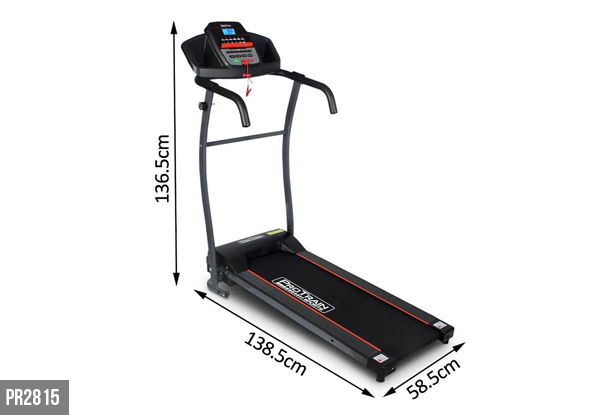 The Protrain Electric Treadmill - Three Sizes Available