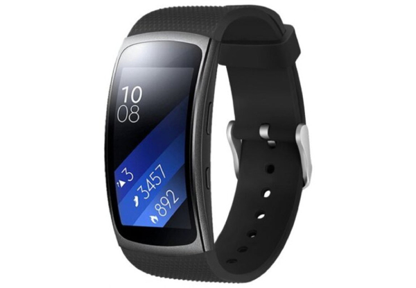 Silicone Replacement Watch Strap Compatible with Samsung Gear Fit2/Pro