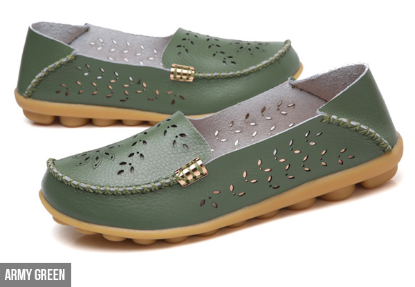 Spring Leather Loafer - Six Colours & Five Sizes Available