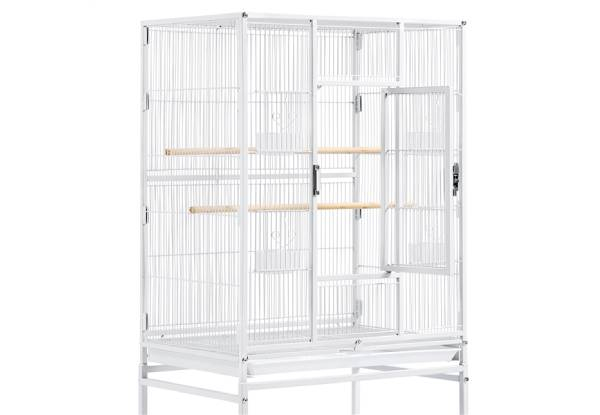 Large Bird Cage with Stand - Three Colours Available