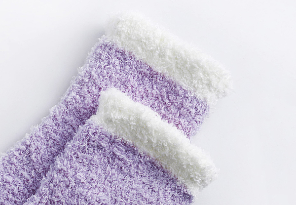 Four-Pair Women's Non-Slip Grip Socks