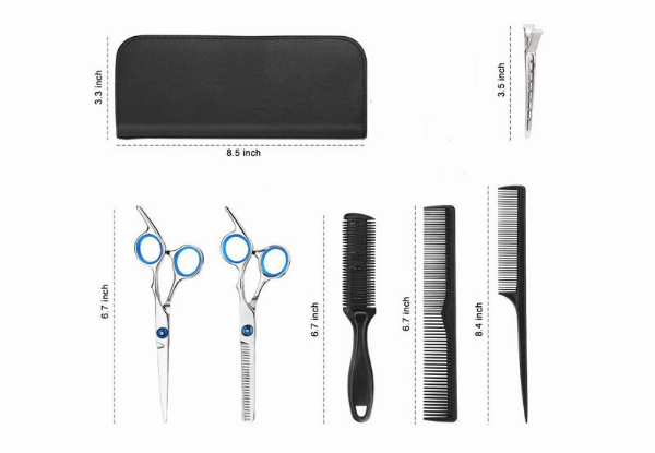 11-Piece Hair Cutting Scissors Kit