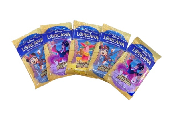 Five-Piece Disney Lorcana Into the Inklands Booster Pack