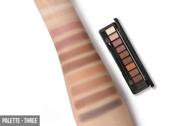 Shimmer & Matte Eyeshadow Palette - Four Styles Available