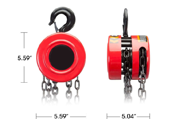 Lifting Chain Block & 2T Tackle Hoist