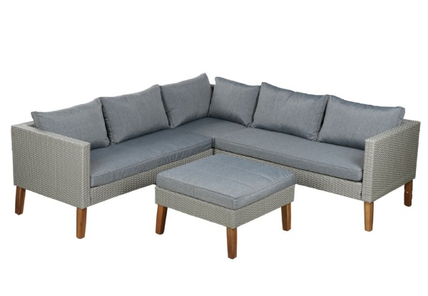 iFurniture Imola Outdoor Wicker Corner Sofa Set