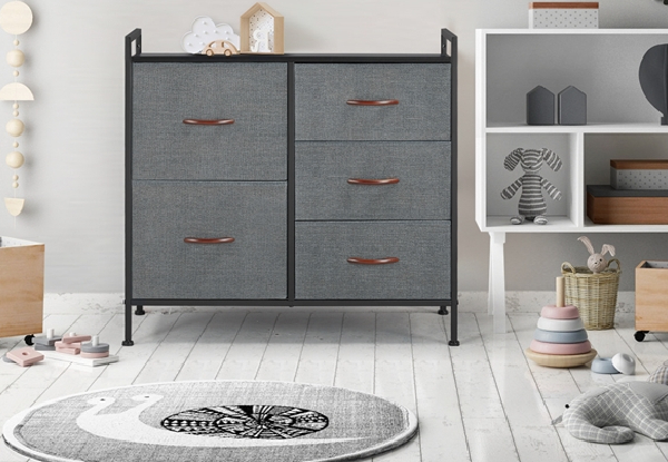 Five-Drawer Dresser - Two Colours Available