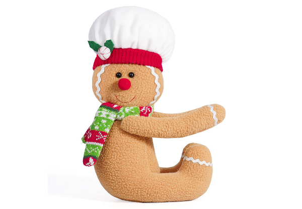 Gingerbread Man Christmas Tree Topper Decoration