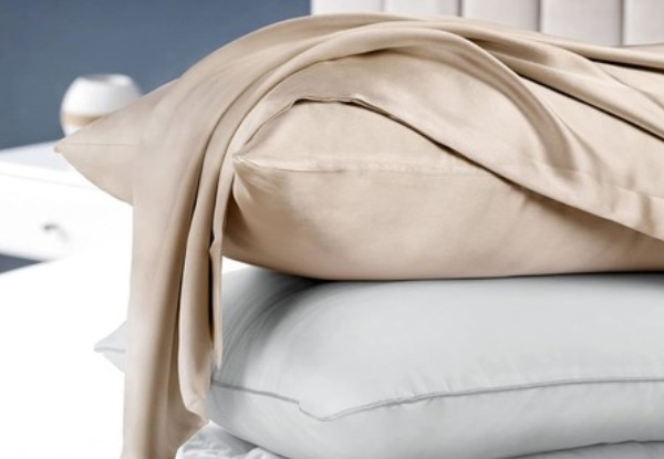 Mulberry Silk Pillowcase with Zipper - Four Colours Available