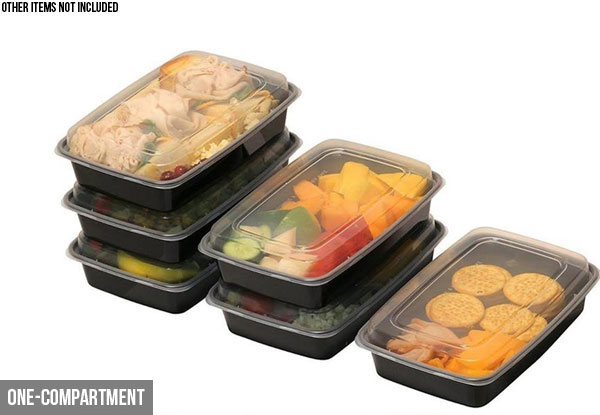 10-Pack of Reusable Food Storage Containers - Three Styles Available with Free Delivery