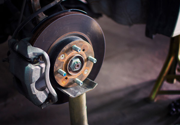 Front or Rear Brake Pads Replacement & Rotor Skim