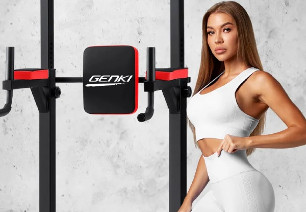 Five-in-One Genki Power Tower Pull-up Dip Station