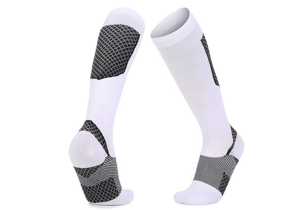 Compression Thickened Bottom Long Socks - Five Colours Available