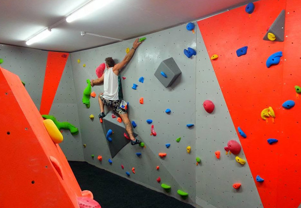 Adult or Child Boulder Climbing Wall Pass - Option for a Family Pass