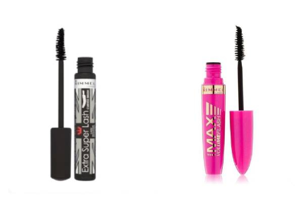 Rimmel Mascara - Options for Extra Super Lash Curved or The Max Volume Flash Mascara