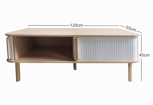Marama Tambour Coffee Table