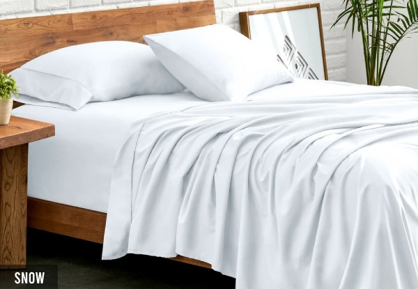 D'Decor Home Premium Cotton Blend Sheet Set - Available in Seven Colours & Two Sizes