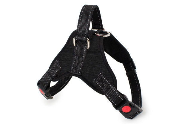 Adjustable Safety Dog Harness Vest with Handle - Three Sizes Available