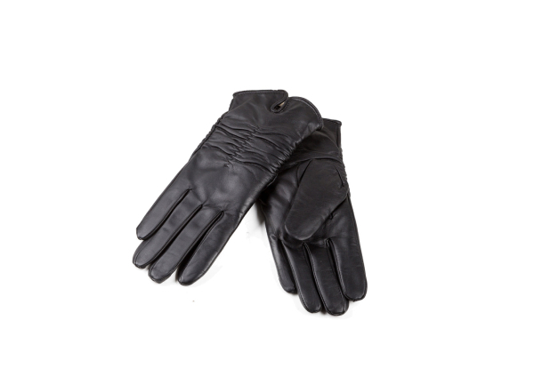 Ozwear Ugg Ladies Ruched Gloves - Two Colours & Four Sizes Available
