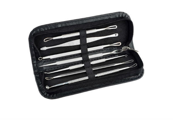 Five-Piece Blackhead Remover Kit - Option for Seven-Piece Kit Available