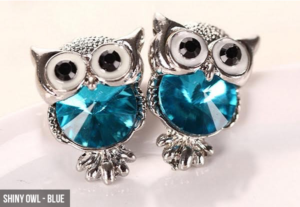 Owl Earrings - Two Styles Available