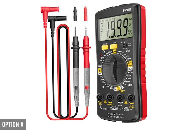 Digital Multimeter Tool - Two Options Available