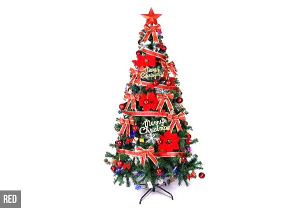 1.8m Christmas Tree incl. Decorations