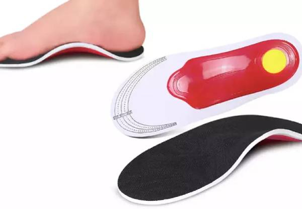 Orthotic High Arch Support Insoles Gel Pads - Two Sizes Available - Option for Two Pairs
