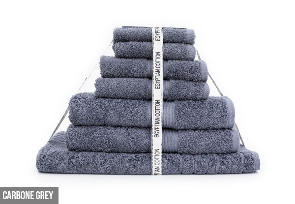 Canningvale Egyptian Royale Seven-Piece Towel Set with Free Delivery
