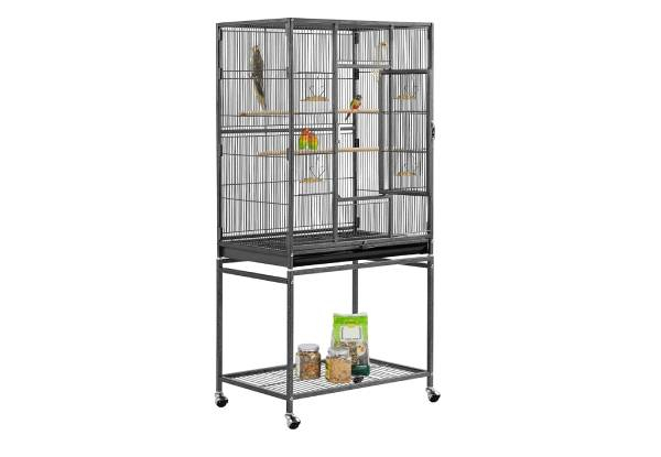 Large Bird Cage with Stand - Three Colours Available