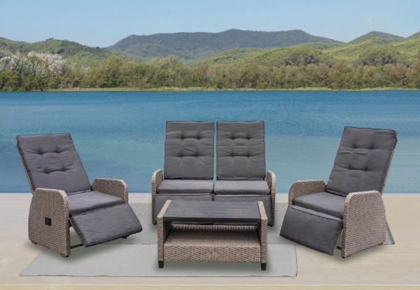 iFurniture Naomi Outdoor Lounge Sofa Set