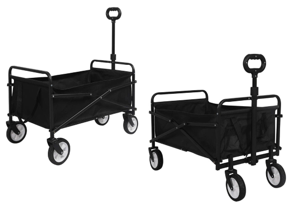 Foldable Garden Trolley Wagon - Three Colours Available