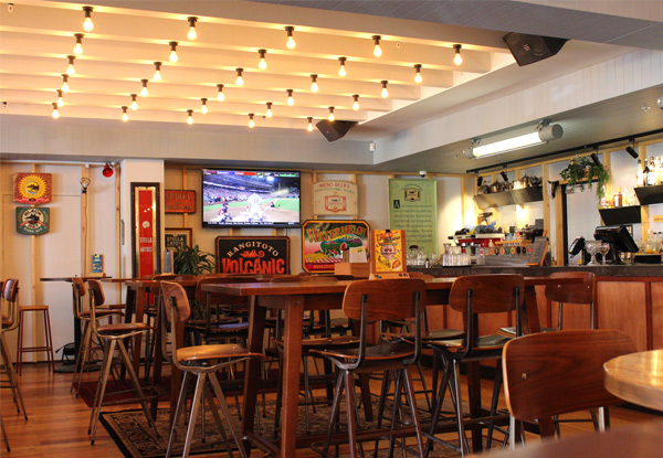 $50 Beerhouse & Eatery Cuisine Voucher - Valid for Lunch & Dinner