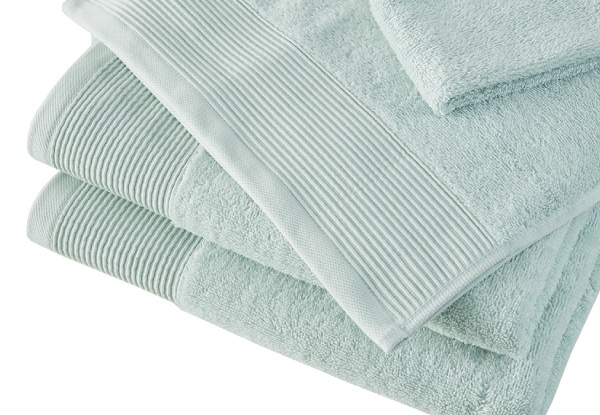 Six-Piece Cloud Linen Retreat Cotton Tencel Towel Set - Five Colours Available