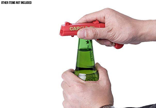 Cap Gun Bottle Opener - Two Colours Available