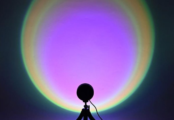 RGB Colour Sunset Projector Lamp with APP Control - Option for Two-Pack