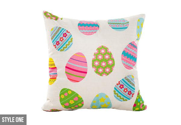 Easter Linen Cushion Cover - Four Styles Available