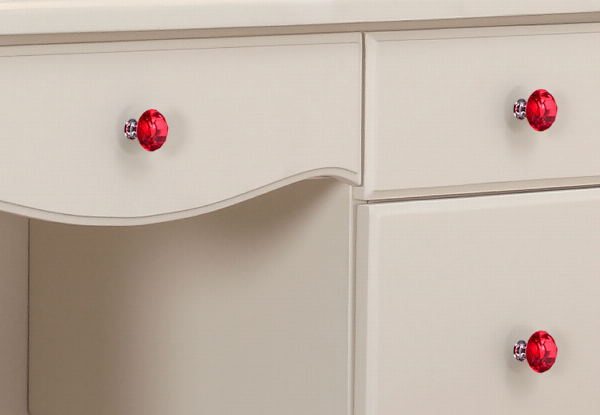 10-Piece Drawer & Cabinet Knobs - Available in Two Colours, Two Sizes & Option for 16-Piece