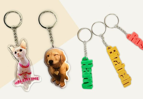 Custom Shaped Keychains