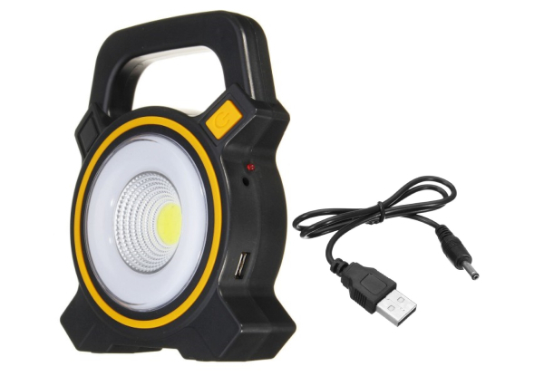 Solar-Powered Emergency Work Light - Option for Two with Free Delivery