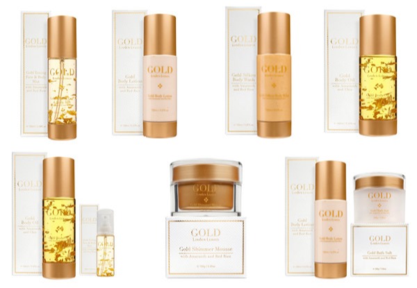 Linden Leaves Gold Skincare Range - Eight Options Available