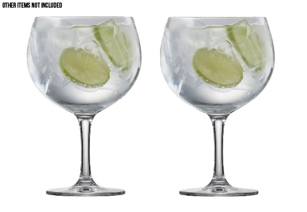 Set of Two Schott Zwiesel Bar Gin & Tonic Glasses