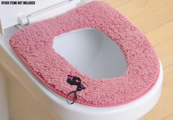 Soft Toilet Seat Cover - Four Colours Available