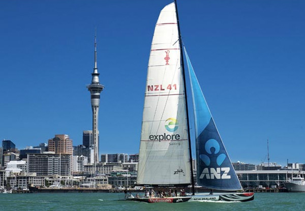 Two-Hour America's Cup Sailing Experience on Auckland’s Waitemata Harbour - Option for Two People