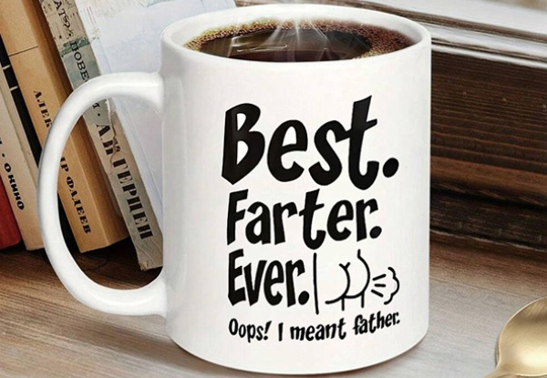 Funny Ceramic Coffee Mug for Father's Day