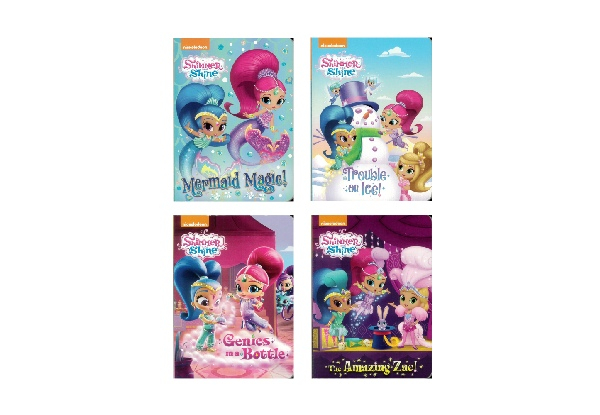 Four-Title Shimmer & Shine Box Of Wishes Set